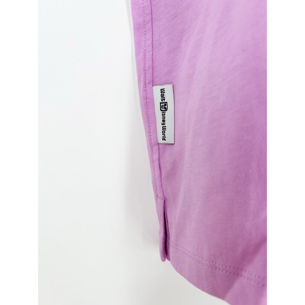 Walt Disney World Rapunzel Embroidered Purple Pink Tank Top Plus Size 2X NWT - Picture 4 of 9